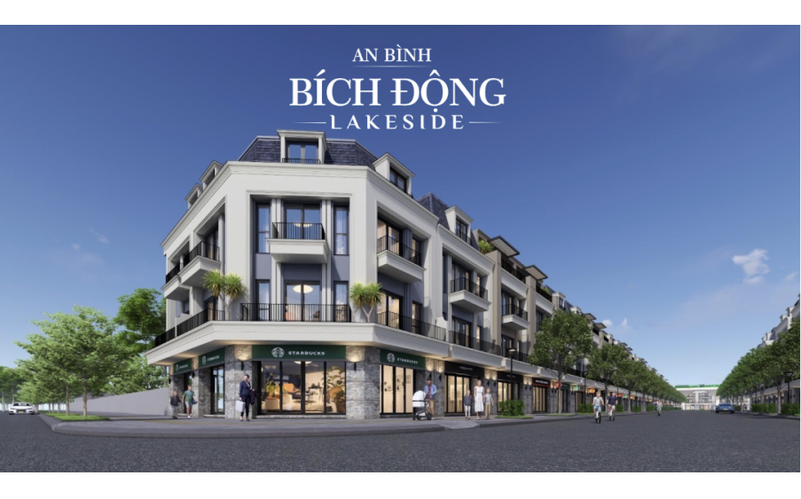 LÔ GÓC LIỀN KỀ BÍCH ĐỘNG LAKESIDE – 141,9M² – MT 15M – ĐƯỜNG 19M - CHỈ TỪ 68 TRIỆU/M²